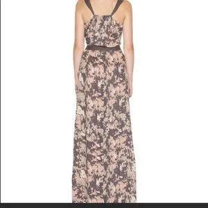 Winter Kate | Dresses | Winter Kate Nymph Grayandpink Abstract Floral Maxi  Dress M | Poshmark